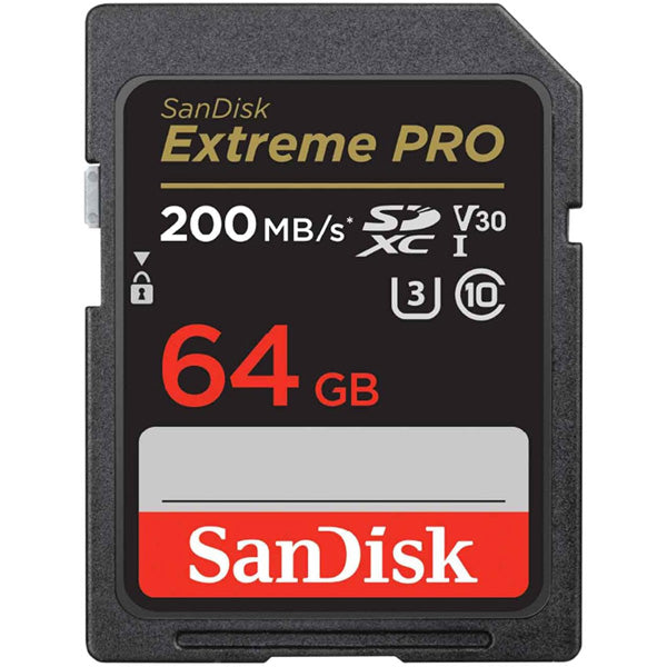 64GB SDXC SanDisk サンディスク Extreme PRO Class10 UHS-I