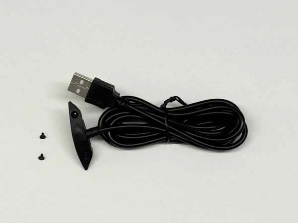 DD-1000用蓋付きUSBケーブル　※IP65相当の防水キャップ